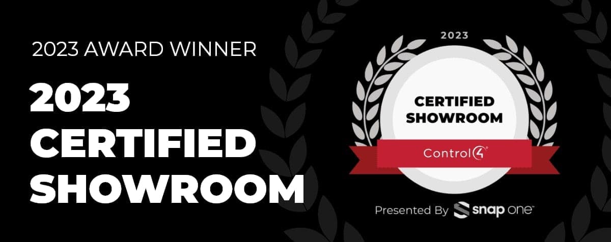 2023 Award Winner — Control4 Certified Showroom, presented by Snap One